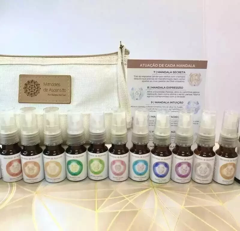 kit 13 sprays vibracionais